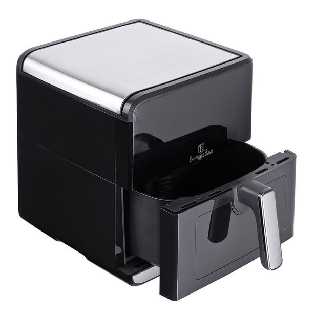 BERLINGERHAUS Horkovzdušná fritéza 7,5 l Matte Black Collection BH-9470