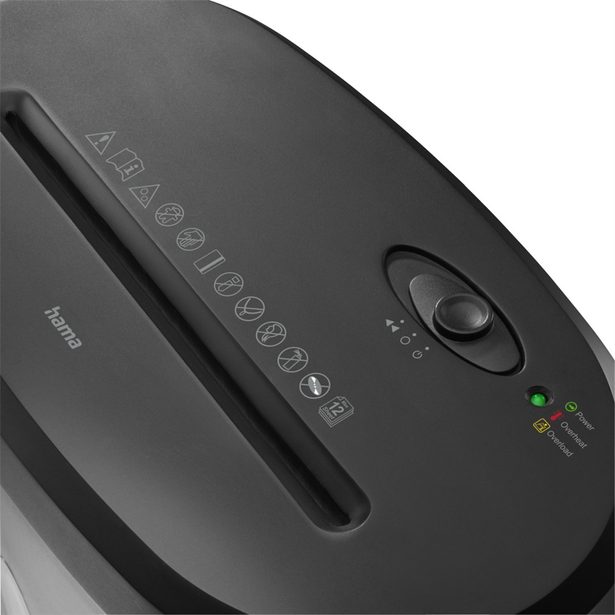 Hama Safe X120, skartovačka, křížový řez, 12 listů, bezpečnostní úroveň P4 T4 E3