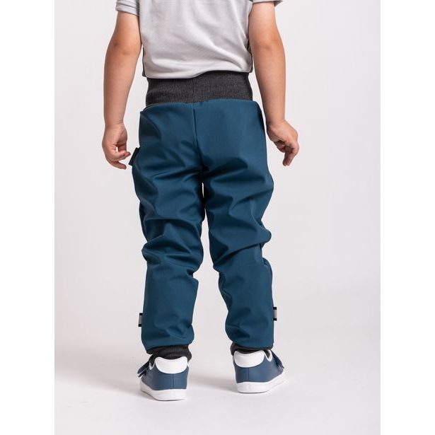 Unuo, Batolecí softshellové kalhoty s fleecem Street, Kobaltová