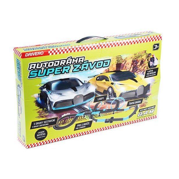 DRIVERO Autodráha 8,4m Velký závod