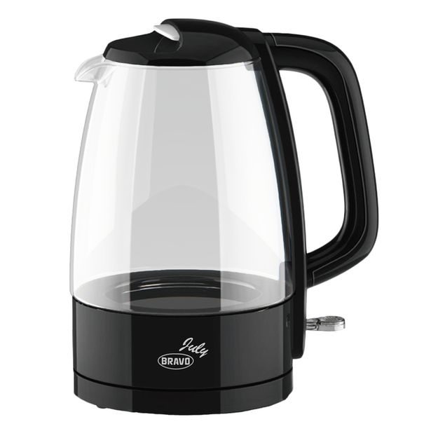 konvice var. 1,7l B-4626 JULY, bílá, STRIX, 2000W, sklo, BRAVO