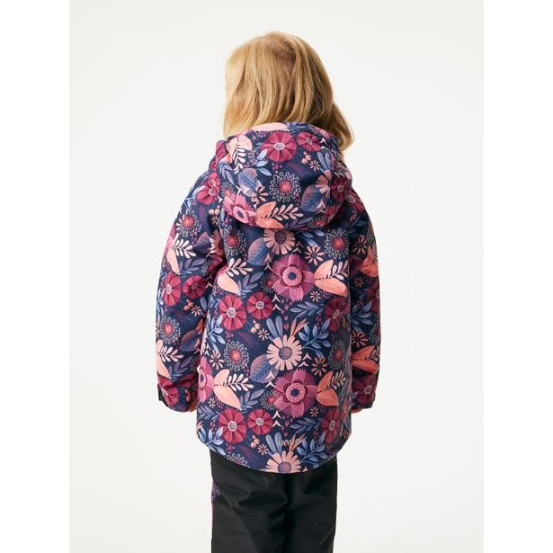 Unuo Dětská zimní bunda Polar, Kouzelné květiny