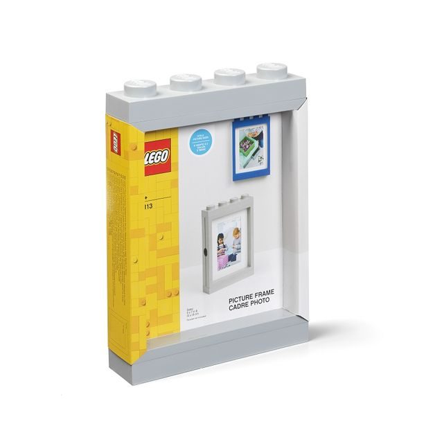 LEGO fotorámeček - šedá