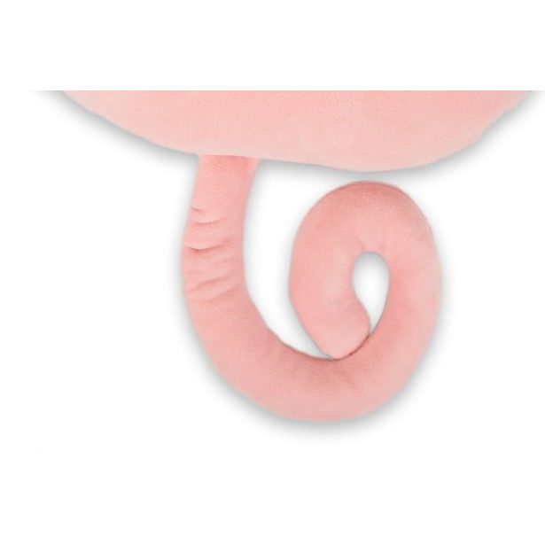 KOČKA VELKÉ OČI růžová 35 cm