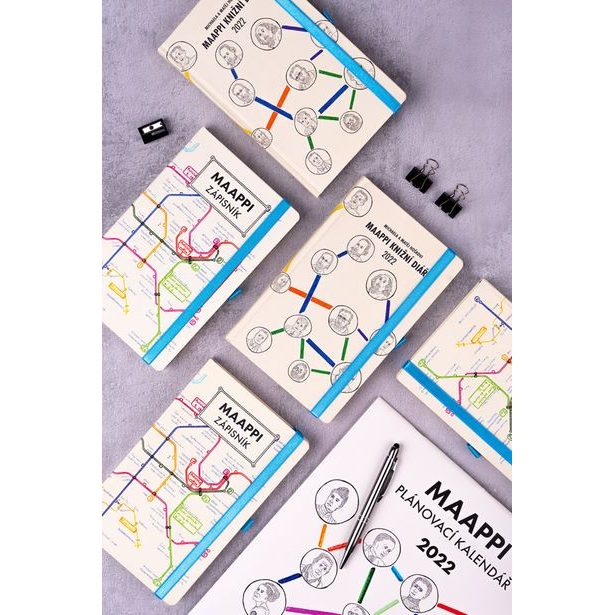 Notes Maappi, linkovaný, 13 × 21 cm Baagl