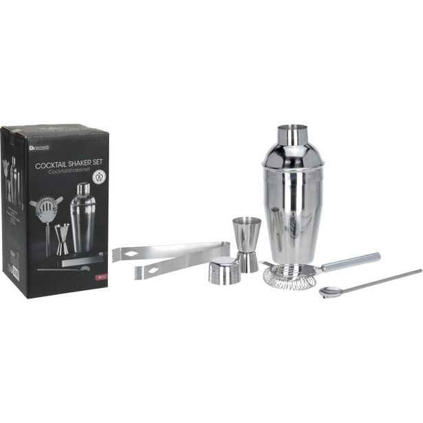 EXCELLENT HOUSEWARE Barmanská sada shaker nerez 5 ks KO-A12441260