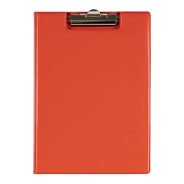 Dvojdeska A4 plast červená skřipec