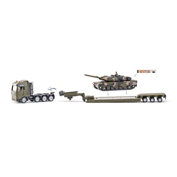 SIKU SIKU Military - Tahač s tankem