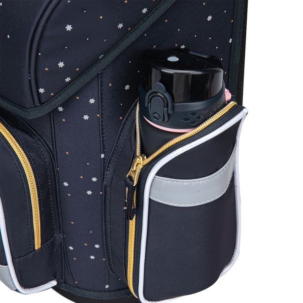 BAAGL SET 5 Ergo Unicorn Gold: aktovka, penál, sáček, zástěra, peněženka