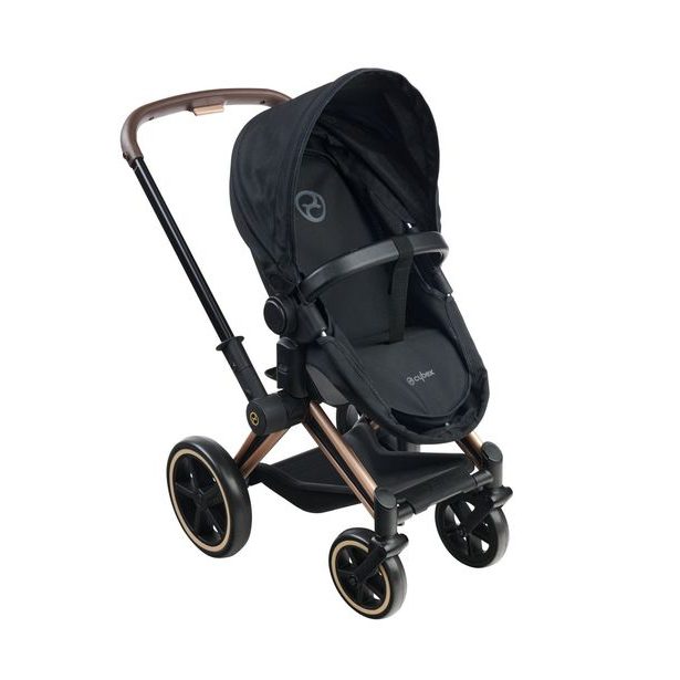 Kočárek Cybex Black 3 v1 pro panenky 36-42 cm