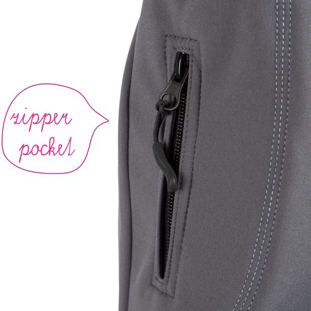 Softshellové nepremokavé nohavice podšité fleecom sivé