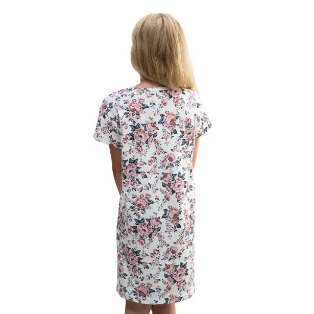 ESITO Dívčí noční košile Kouzelná Růže - slonová kost
