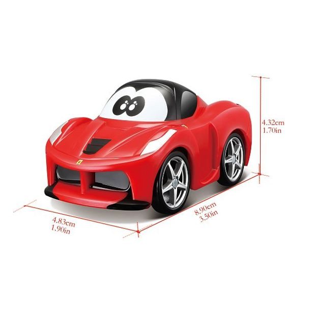Maisto - BJUNIOR BB Junior - Hrací podložka LaFerrari Městečko s Junior LaFerrari autíčkem, 100x70 cm