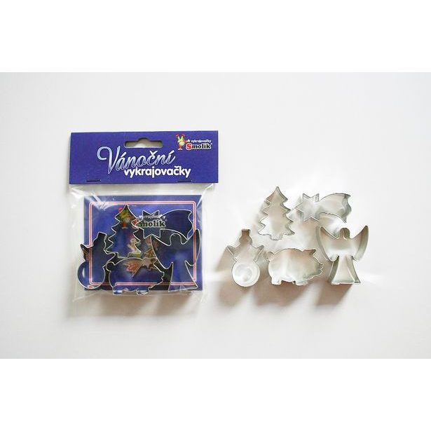 vykr. 0794 Vánoční malá, sada-5ks