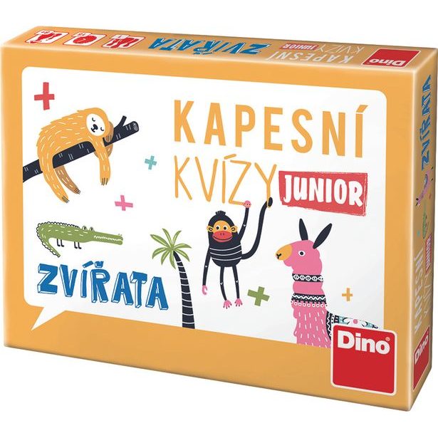 KAPESNÍ KVÍZY JUNIOR - ZVÍŘATA Cestovní hra