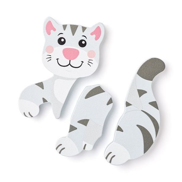 WOODY Puzzle Baby na desce, 4 motivy