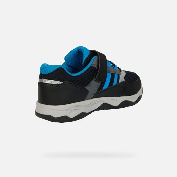 Černé chlapecké tenisky Geox Calco