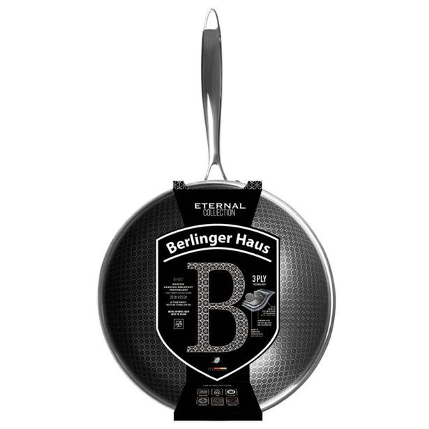 BERLINGERHAUS Pánev WOK s nepřilnavým povrchem 28 cm Eternal Collection BH-8507
