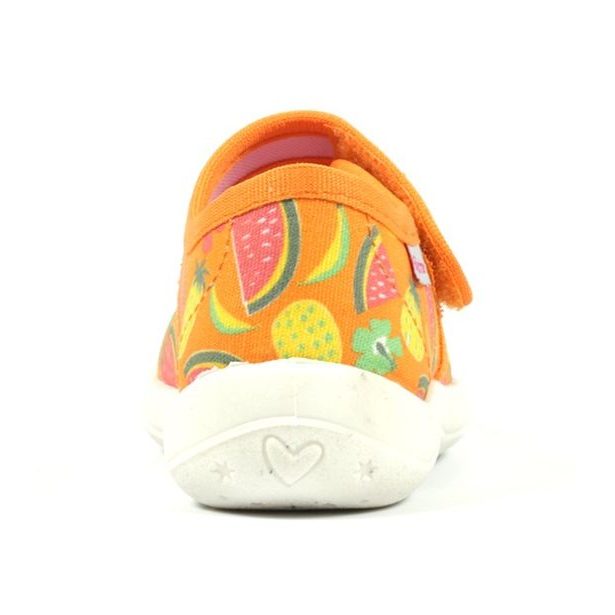 Dívčí přezůvky, baleríny Richter - ovoce