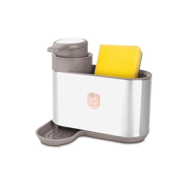 BERLINGERHAUS Dávkovač mycího prostředku 2 v 1 Taupe Collection BH-8930