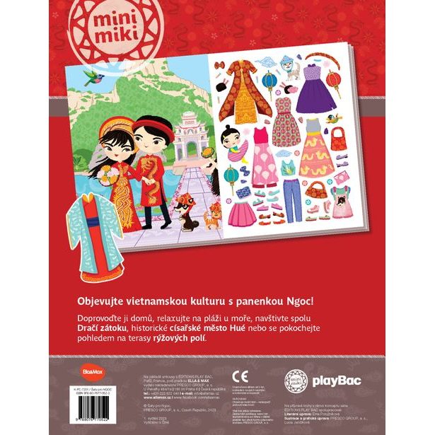 Šaty pro NGOC ─ Kniha samolepek