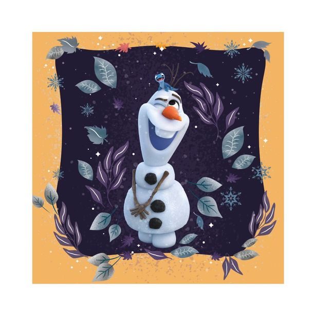 FROZEN: RADOSTNÝ PODZIM 3x55 Puzzle