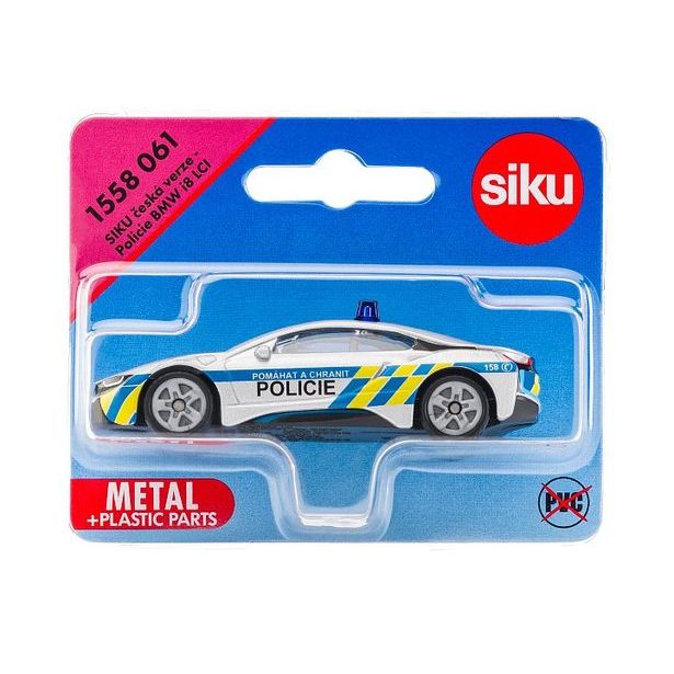 SIKU SIKU česká verze - Policie BMW i8 LCI