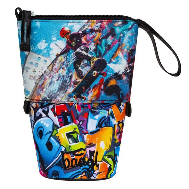 BAAGL Školní penál Pastelkovník Skatepark GRS