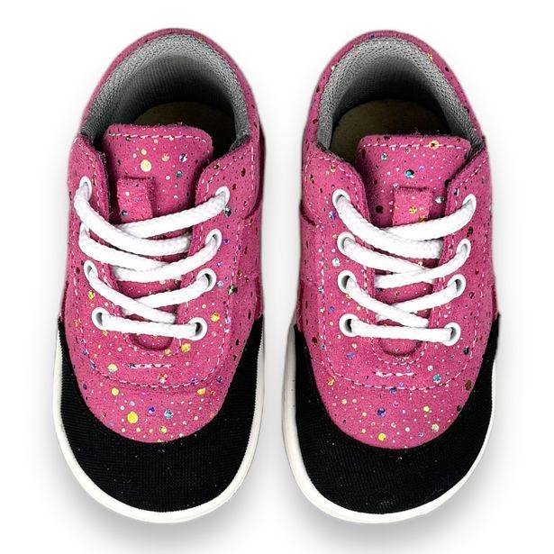 Dětská kožená obuv Jonap - Růžová bublina