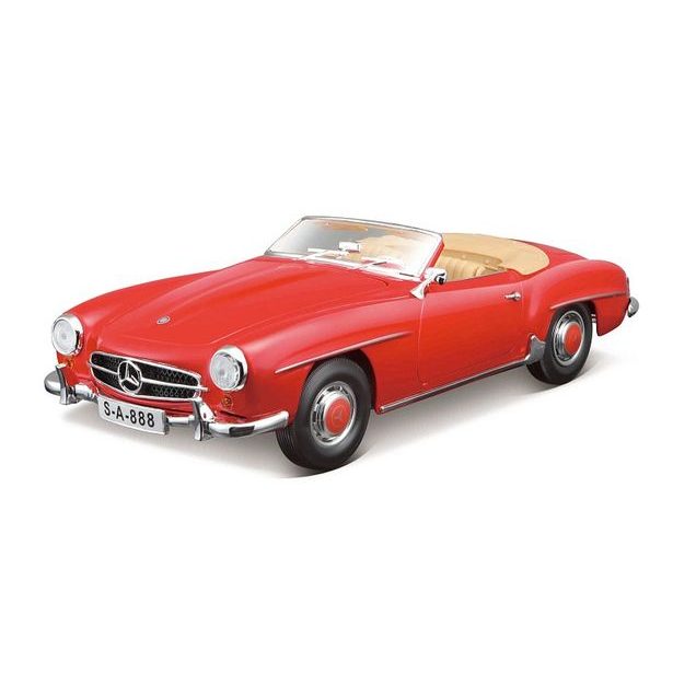 Maisto Maisto - 1955 Mercedes-Benz 190SL, červená, 1:18