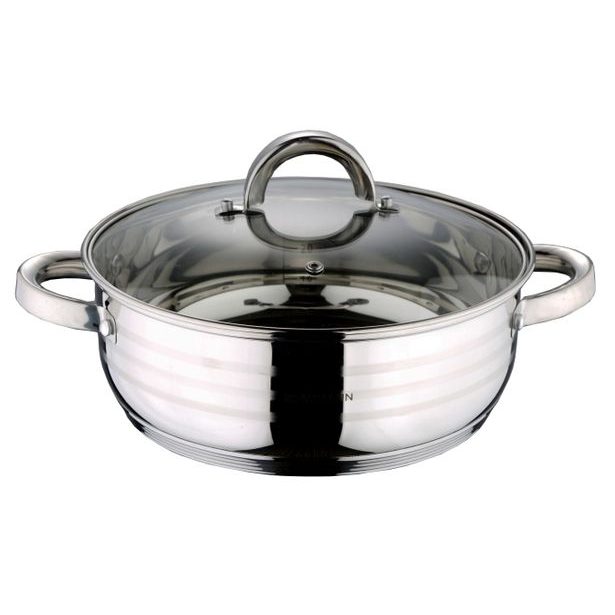 BLAUMANN Pekáč / kastrol s poklicí nerez 20 cm Gourmet Line BL-1001