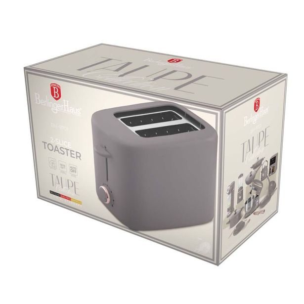 BERLINGERHAUS Topinkovač s krytem 750 W Taupe Collection BH-9701