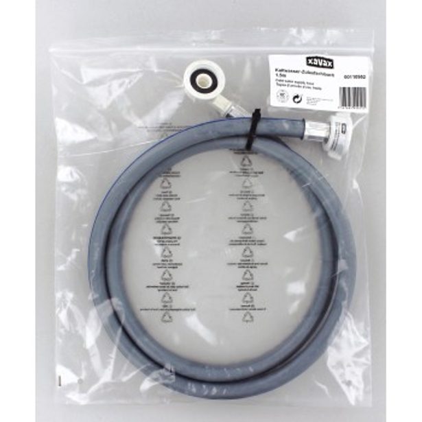 Xavax přívodní hadice na studenou vodu pro pračky a myčky, 1,5 m