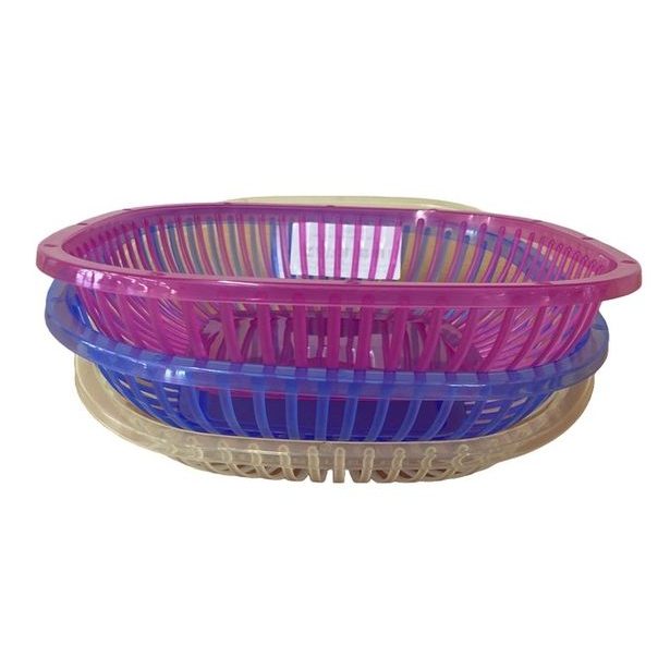 košík 26x26x 6,0cm čtverec, pečivo, plast