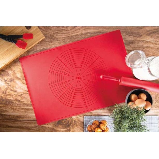 BERLINGERHAUS Vál pečící silikonový 62 x 42 cm Burgundy Metallic Line BH-7776