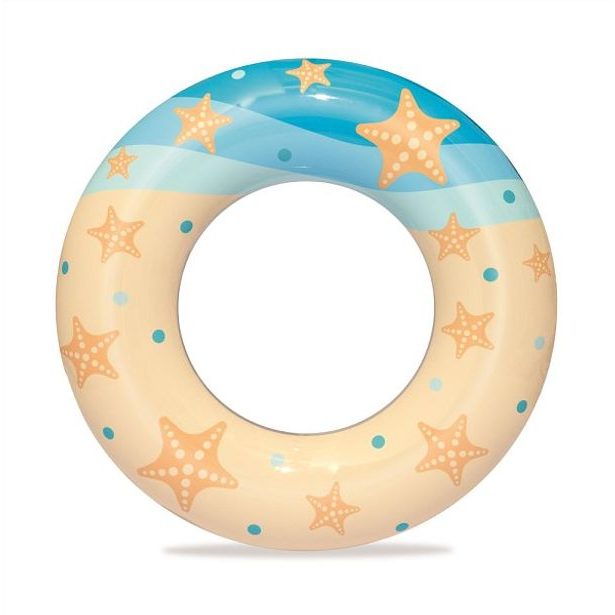 Nafukovací kruh - chobotnice, hvězdice, průměr 61cm