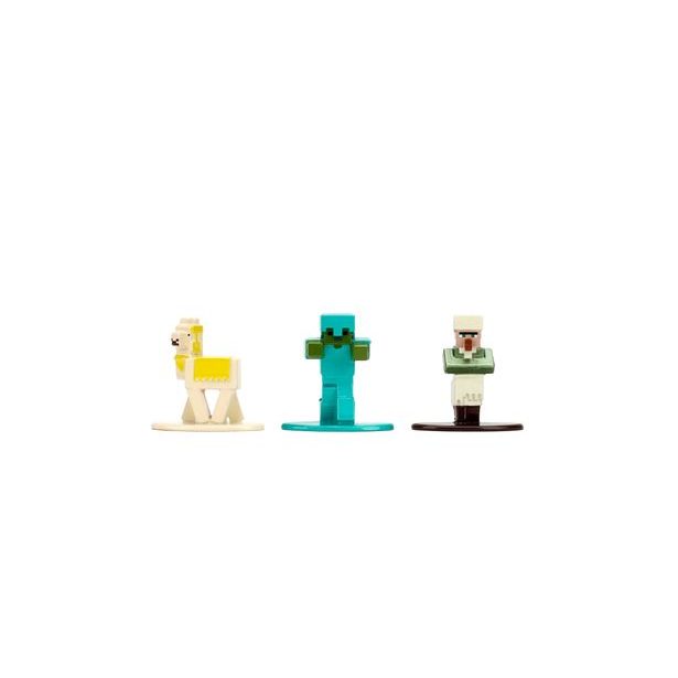 Minecraft Kovové sběratelské nanofigurky 18 ks, Wave 13