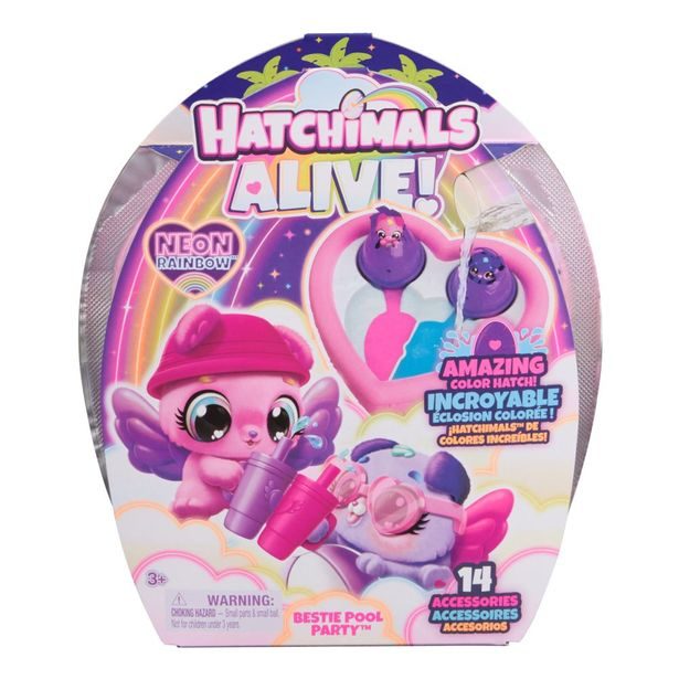 HATCHIMALS BAZÉNOVÁ PÁRTY ZVÍŘÁTEK