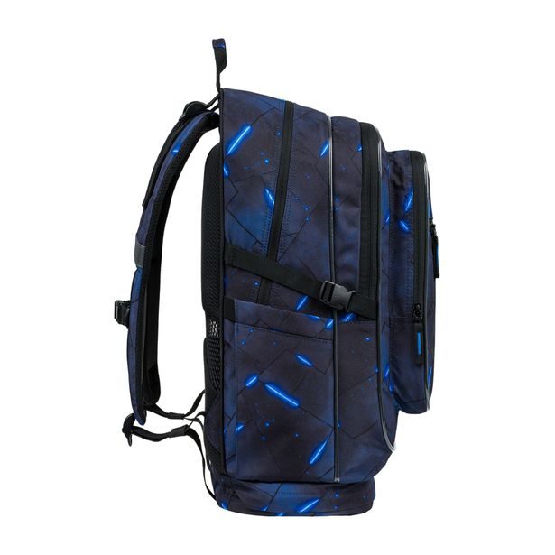 BAAGL SET 3 Cubic Flash: batoh, penál, sáček GRS