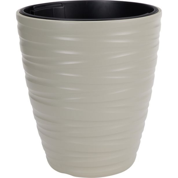 PROGARDEN Květináč plastový 37,5 x 41,9 cm šedá KO-Y89300850