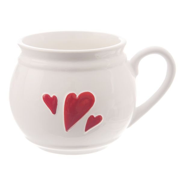 Hrnek krajáč SRDÍČKA 0,8 l