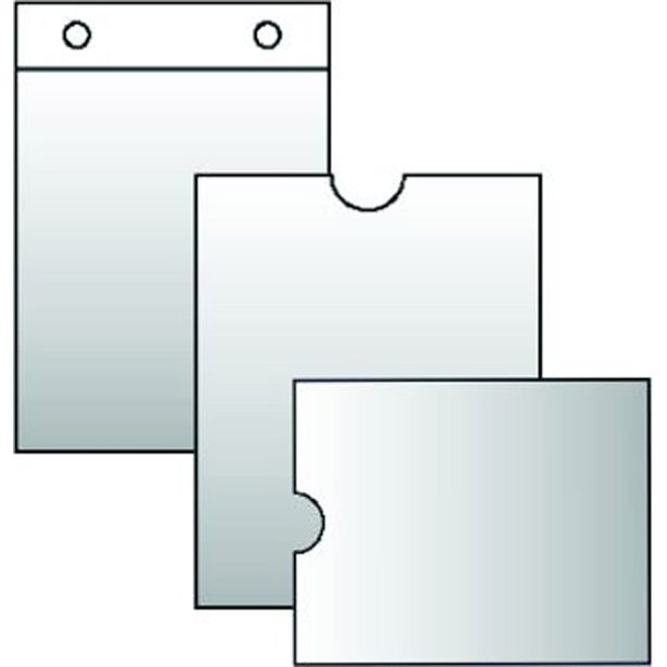 Průhledný obal píchací karta