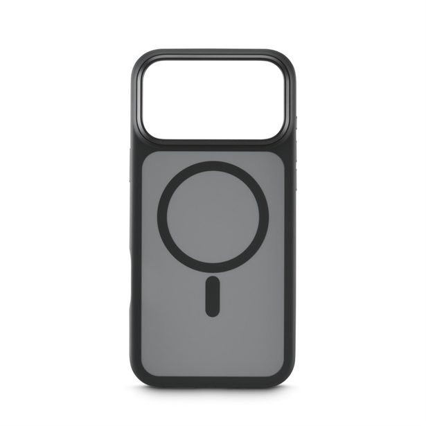 Black Rock Hybrid Case, kryt pro Apple iPhone 17 Pro Max, magnetický, matný, poloprůhledný černý