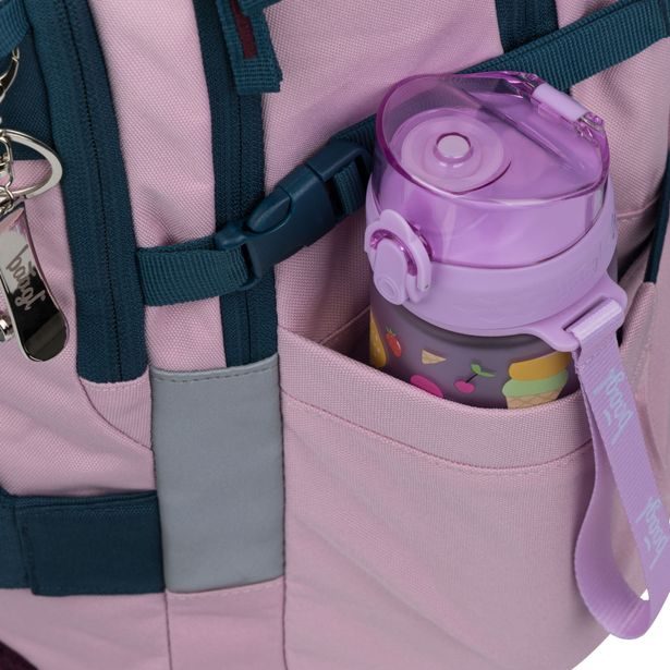 BAAGL SET 3 Skate Rose: batoh, penál, sportovní taška GRS