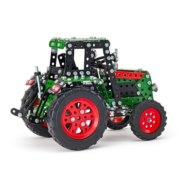 MERKUR - Stavebnice Merkur - Traktor zelený, 561 dílků