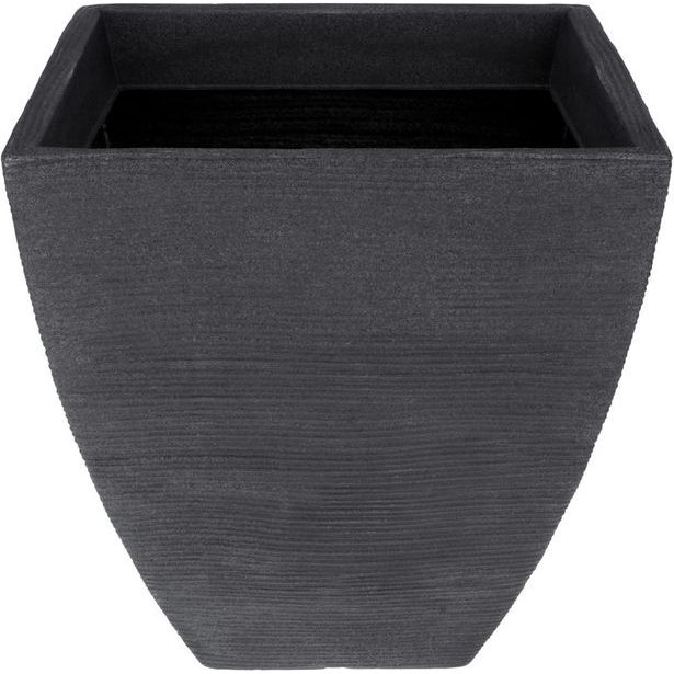 EXCELLENT HOUSEWARE Květináč 40x40x42 cm, antracit KO-Y54191440
