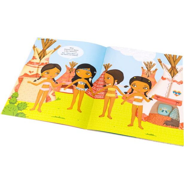 Šaty z celého světa - kniha samolepek Baagl