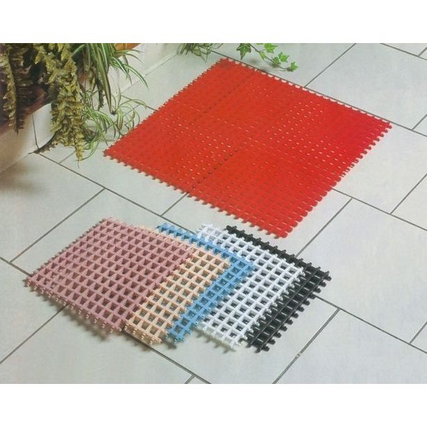 rohož 4ks 25x25cm,sestav.koup. plast