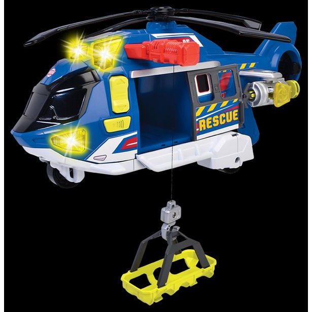 Záchranářská helikoptéra 39 cm, světlo, zvuk