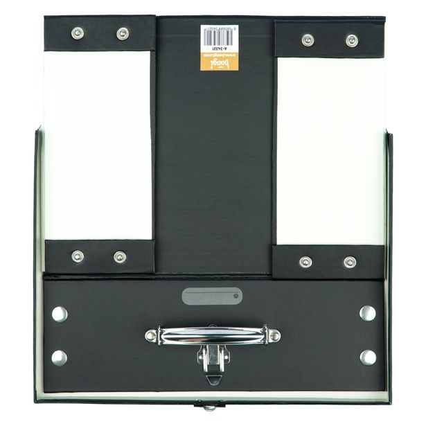 BAAGL Skládací školní kufřík Gold s kováním